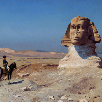 BC2E- Napoléon devant le Sphinx