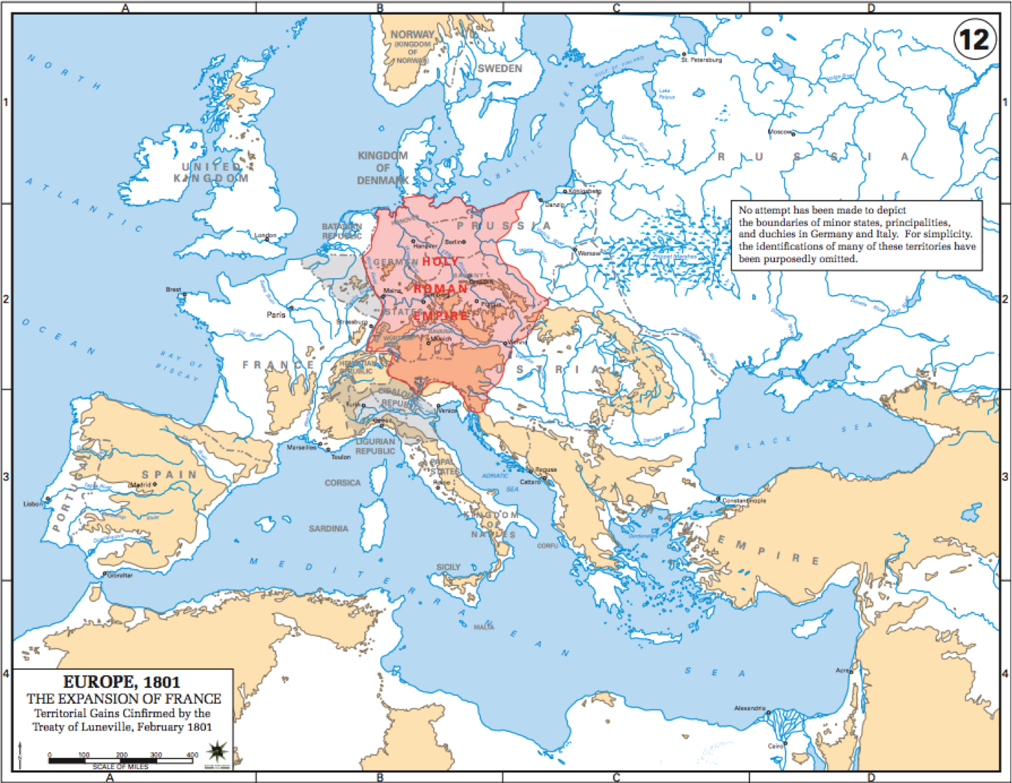 3.Situation stratégique de l'Europe en 1801